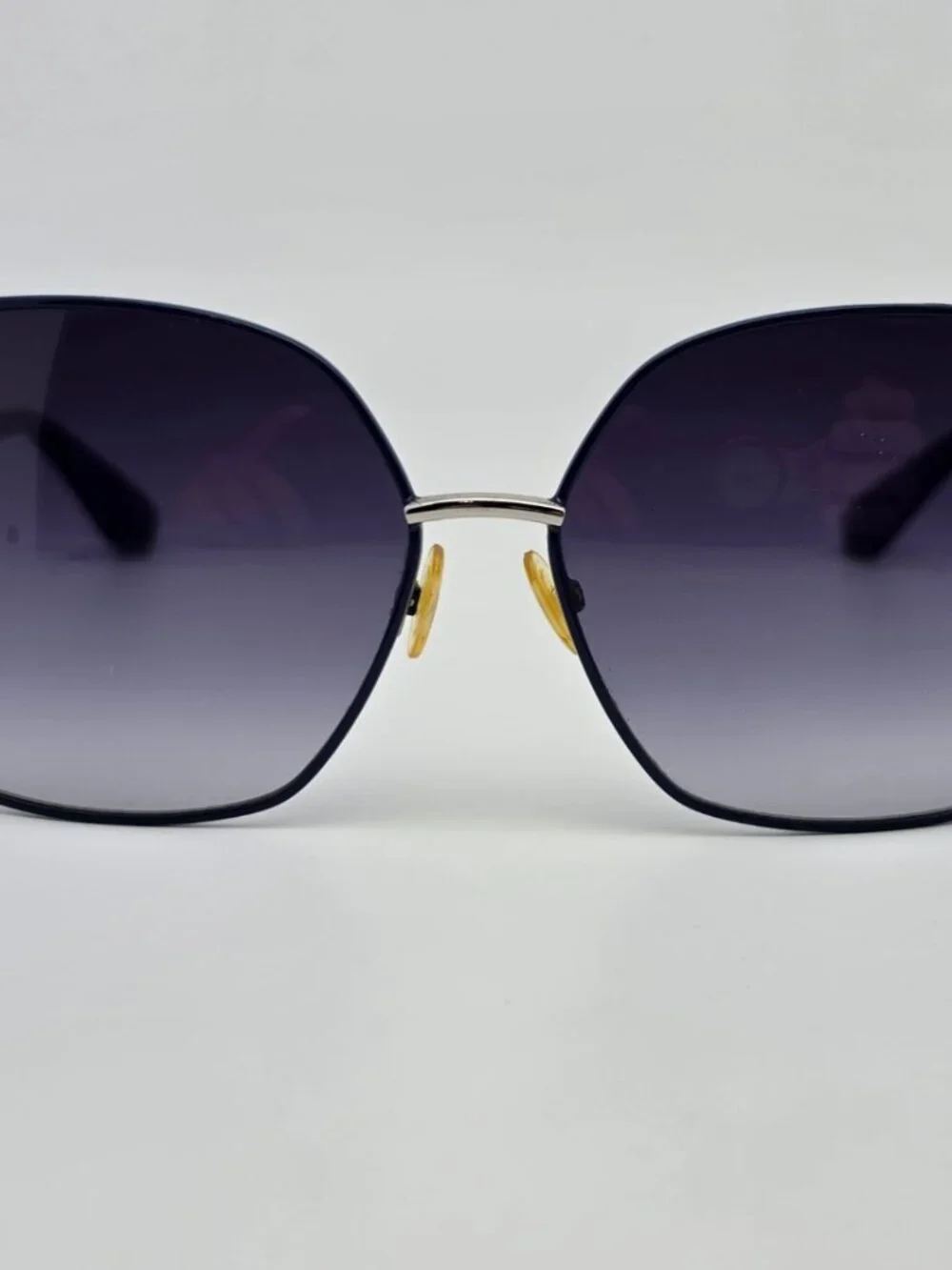 Marc Jacobs MMJ098/S Ruthenium Blue Frame Grey Gradient Lens Sunglasses 61mm